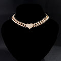 Iced Out Miami Link Choker Necklace