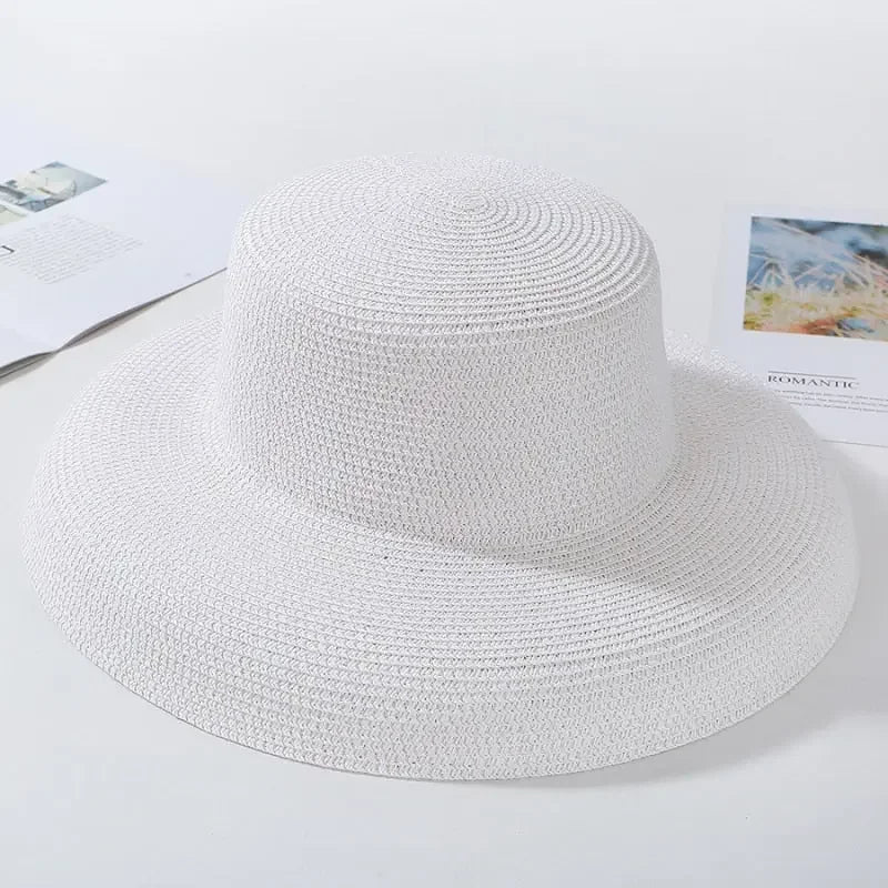 Elegant Wide Brim Sun Hat