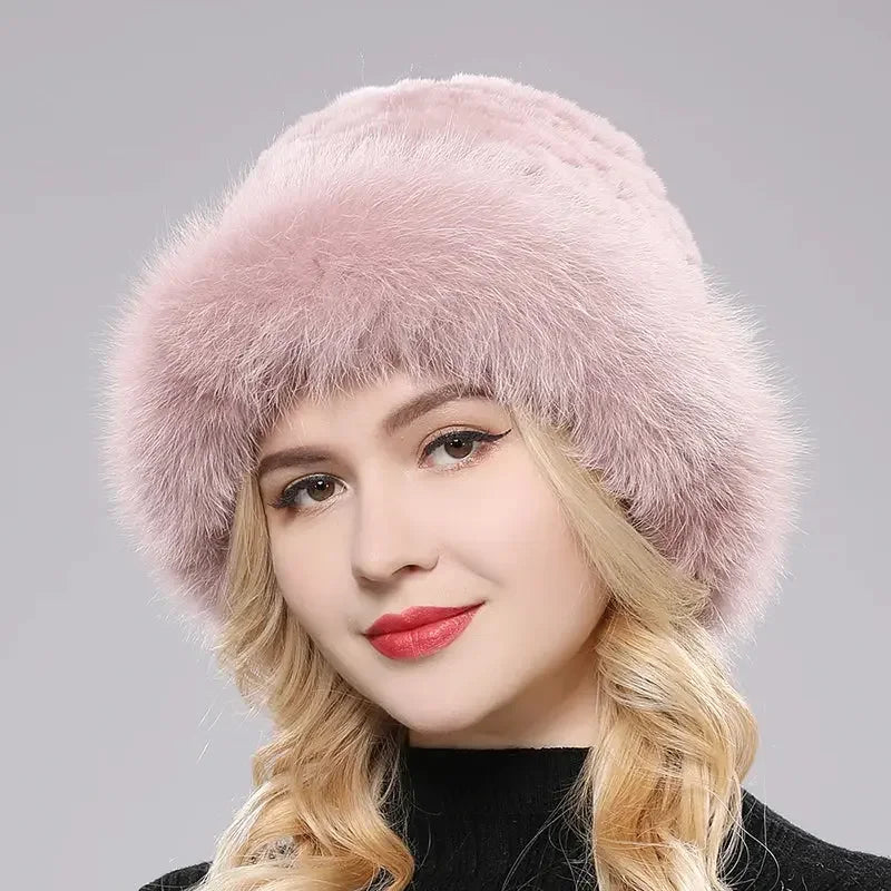 Bella Rabbit Fur Hat