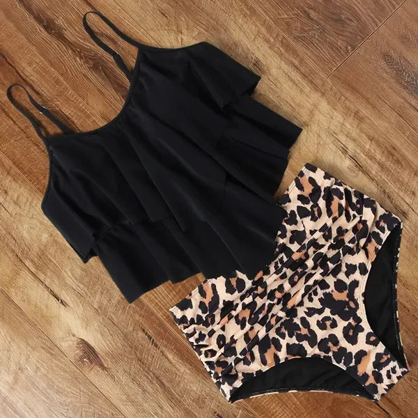 Bikini  Set Women 2022 Swimsuit  High Waist Tankini Print Bathing Suit Brazilian Bikini  Swimsuit Plus Size Swimwear Woman