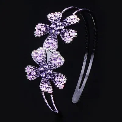 Wild Flower Pearl Rhinestone Headband