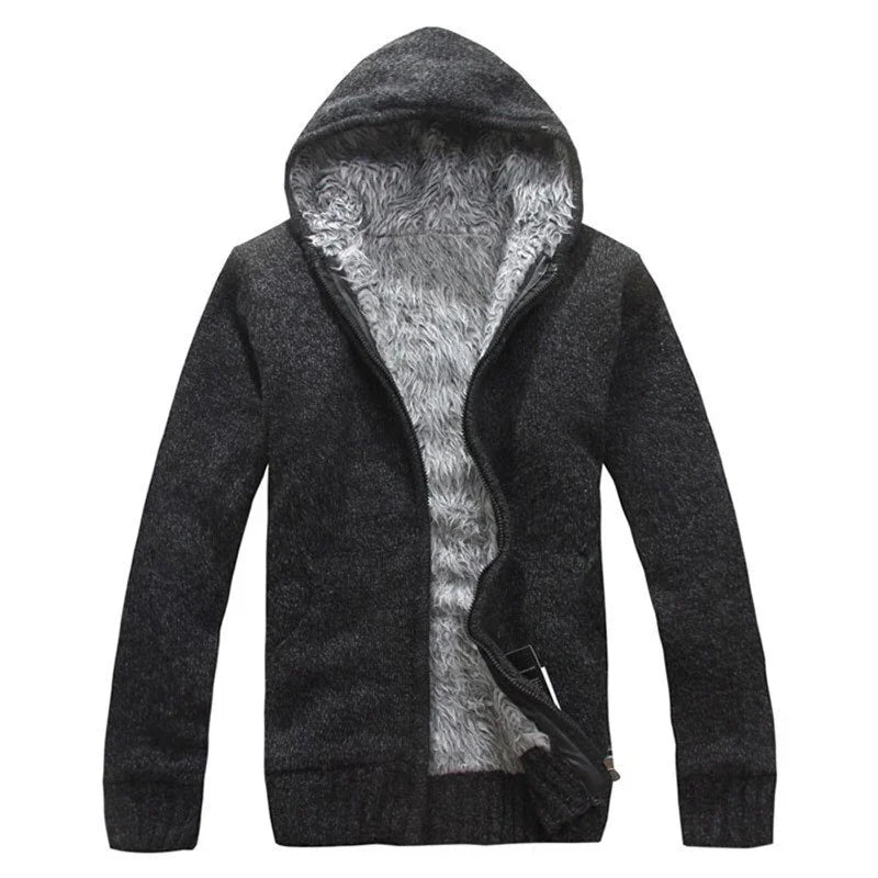 Men's Cold Weather Lined Sweater