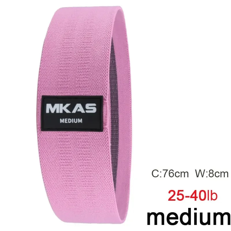 Resistance Bands 3-Piece For Leg Thigh, Butt Squats, Glutes