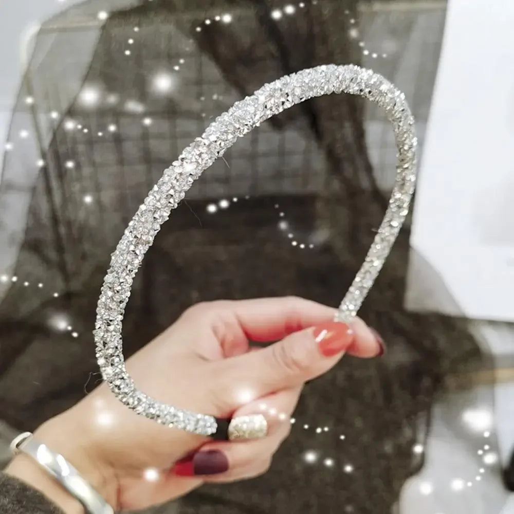 Slim Crystal Soft Headband