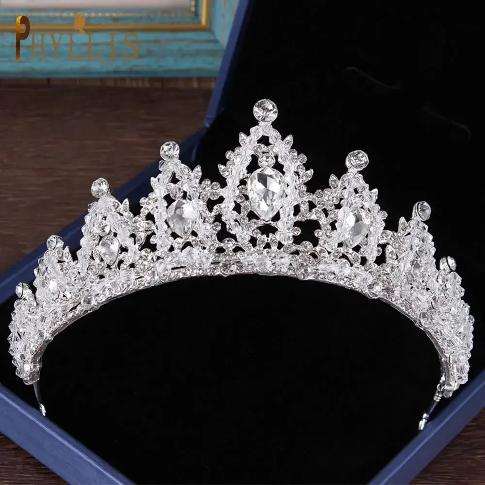 Bridal Headwear Crystal Crown