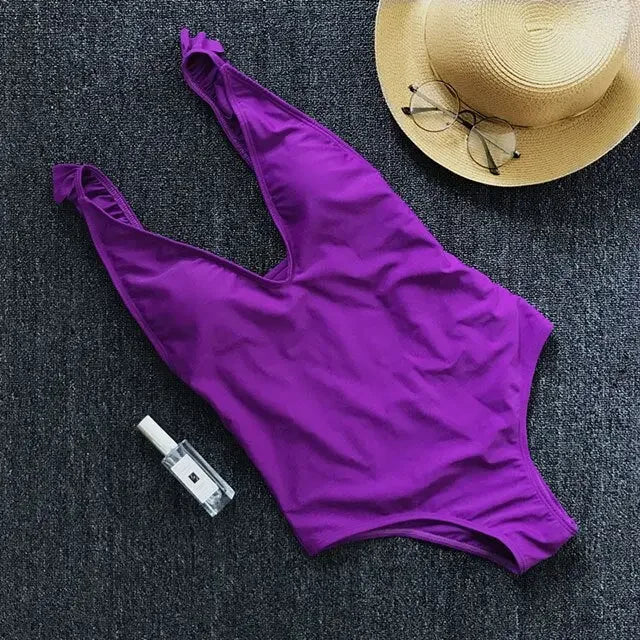 All The Frills Ruffled Monokini