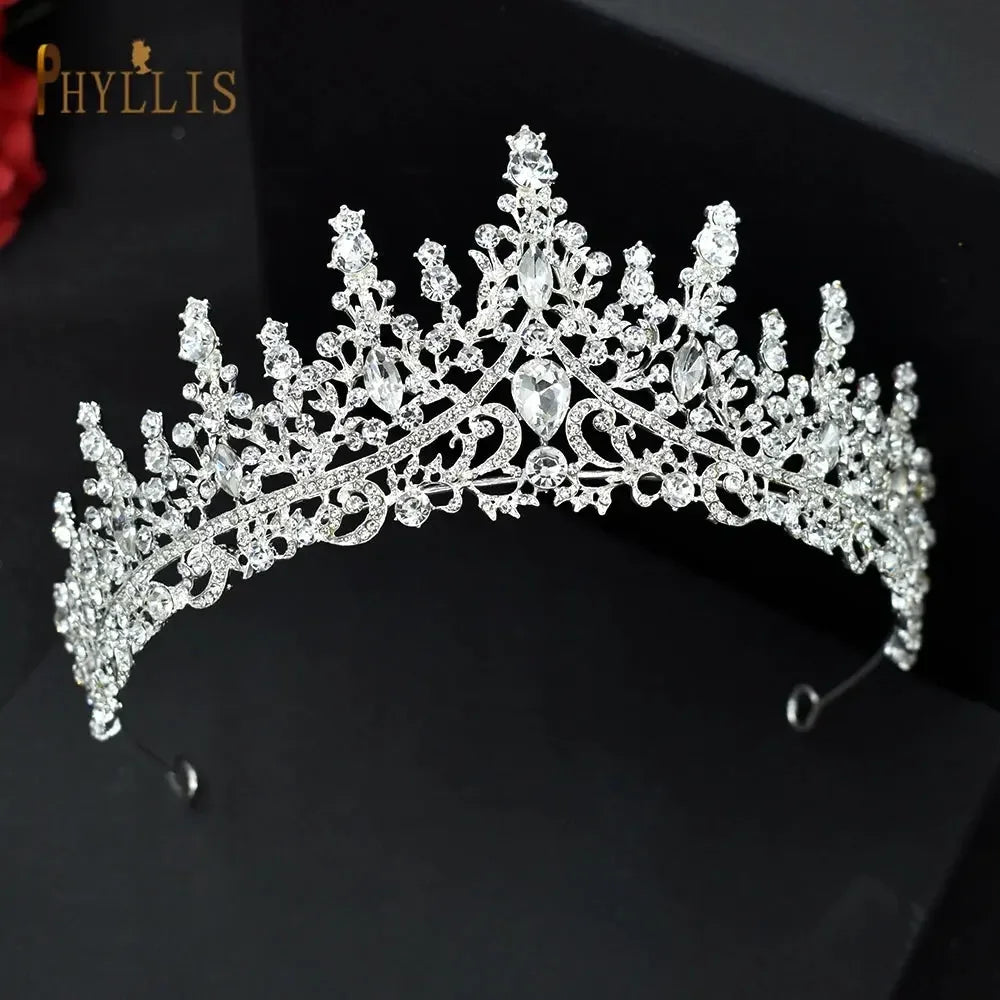 Bridal Headwear Crystal Crown