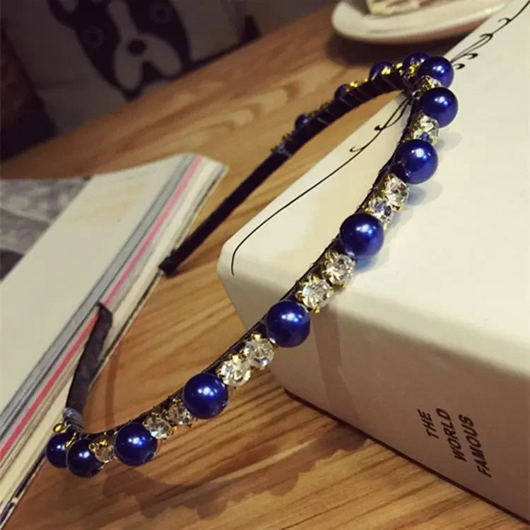 LUX Rhinestone Baroque Hairband