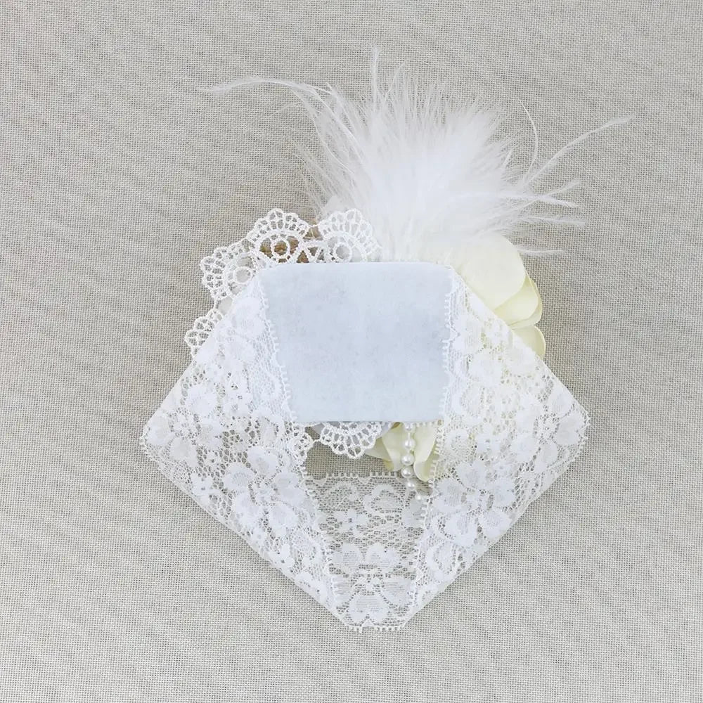 Vintage Flower Headband Baby Girls