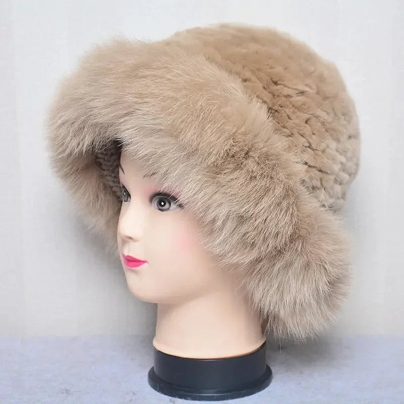 Bella Rabbit Fur Hat