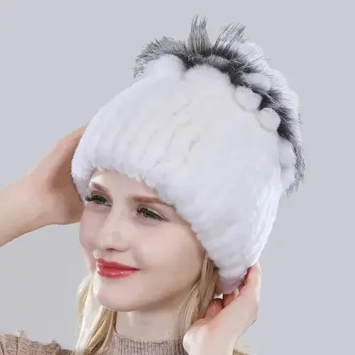 LUX Winter Rabbit Fur Hat