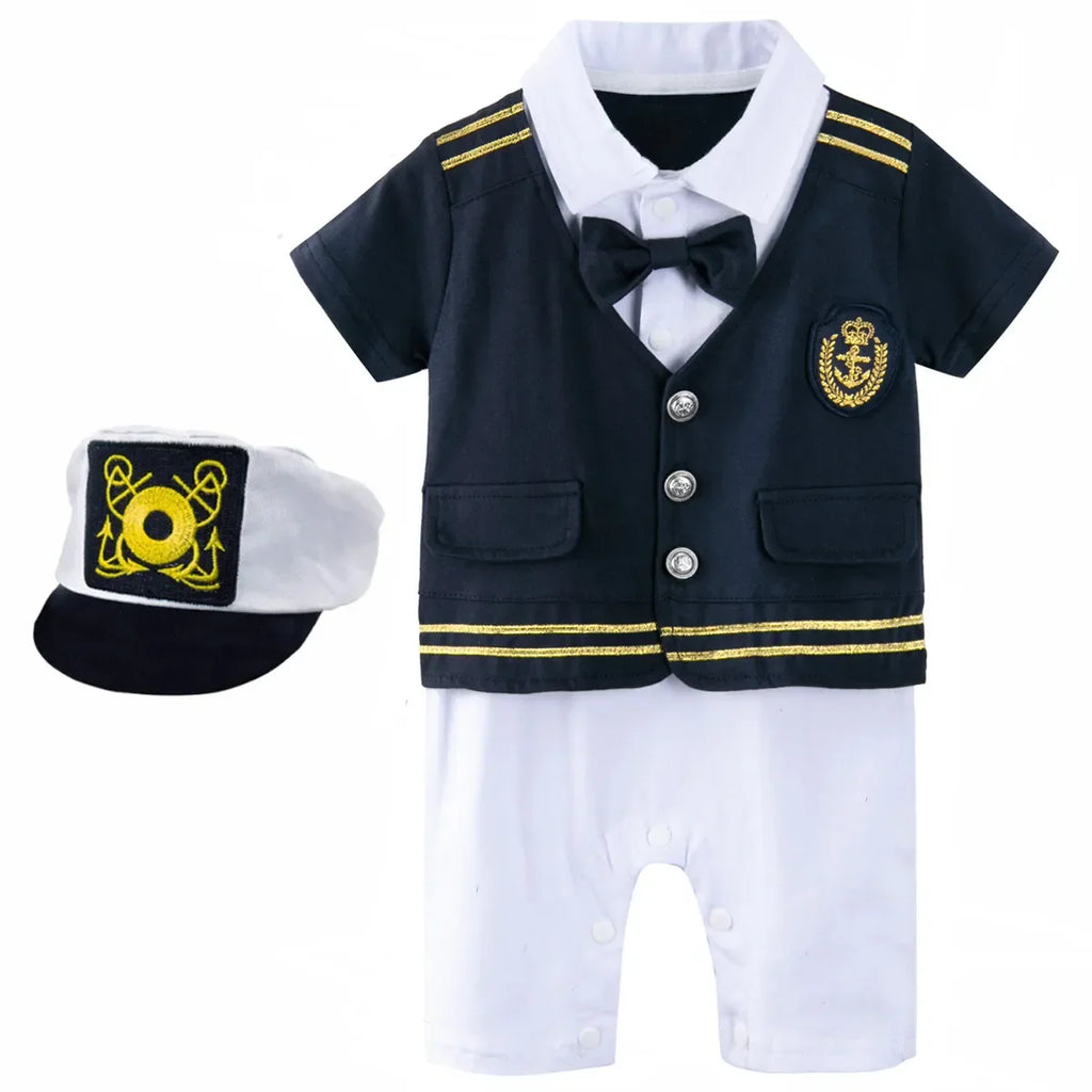 Baby Boys Captain Costume