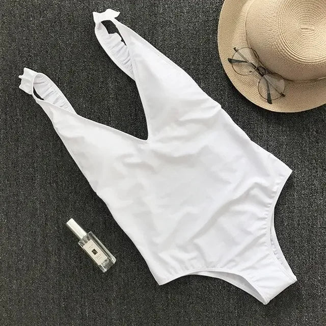 All The Frills Ruffled Monokini