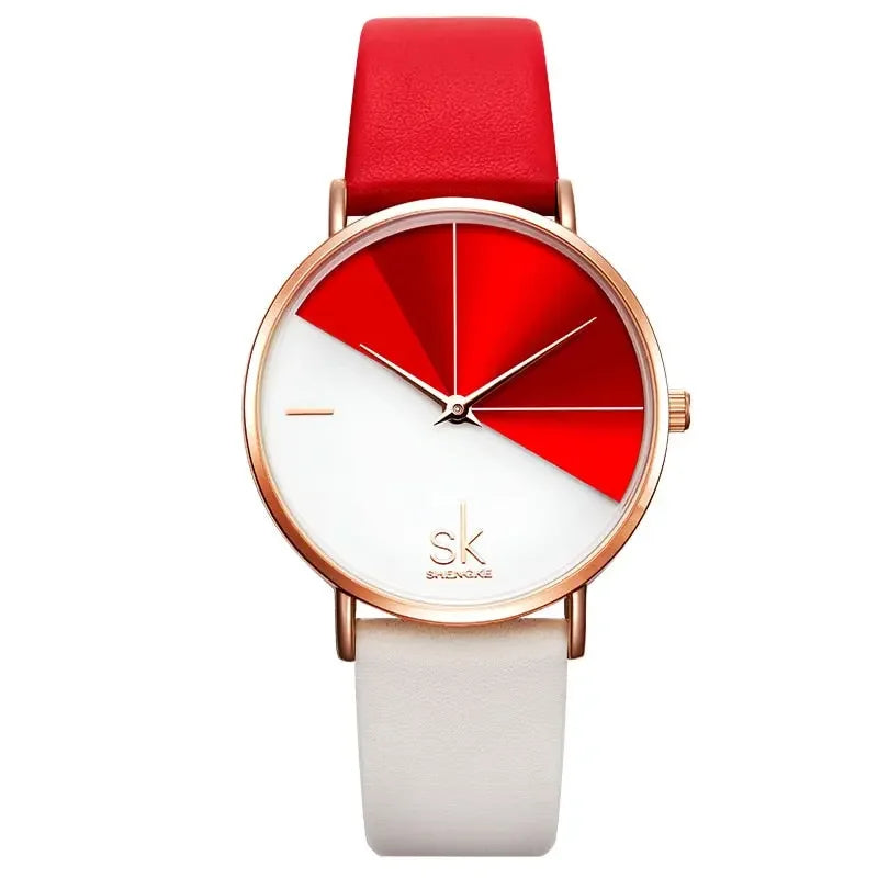 Leather Quartz Watch