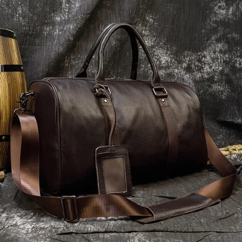LUX Genuine Leather Travel Bag