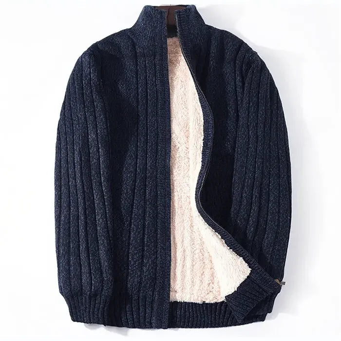 Luxman Plus Size M-6XL 7XL Winter Cashmere Cardigan