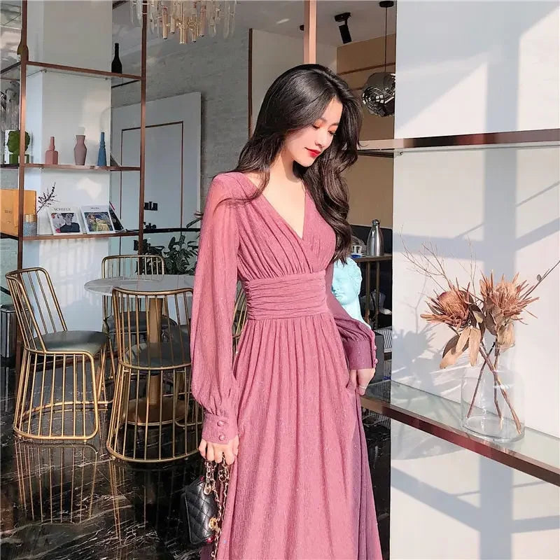Gigi Long Sleeve Midi Dress