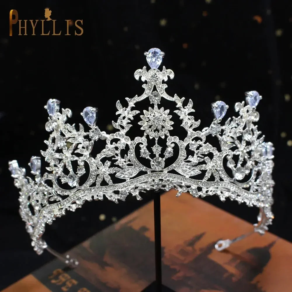 Bridal Headwear Crystal Crown