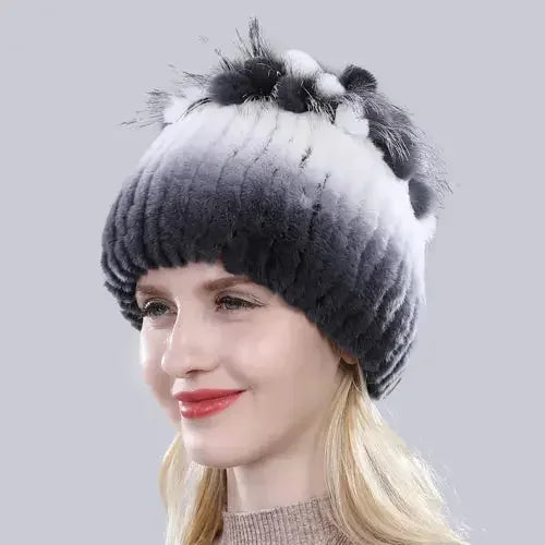 LUX Winter Rabbit Fur Hat