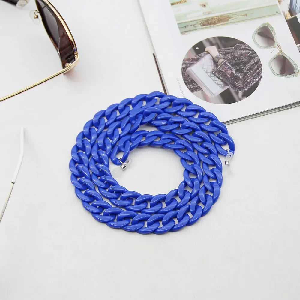 Fashion Acrylic Sunglass Chain
