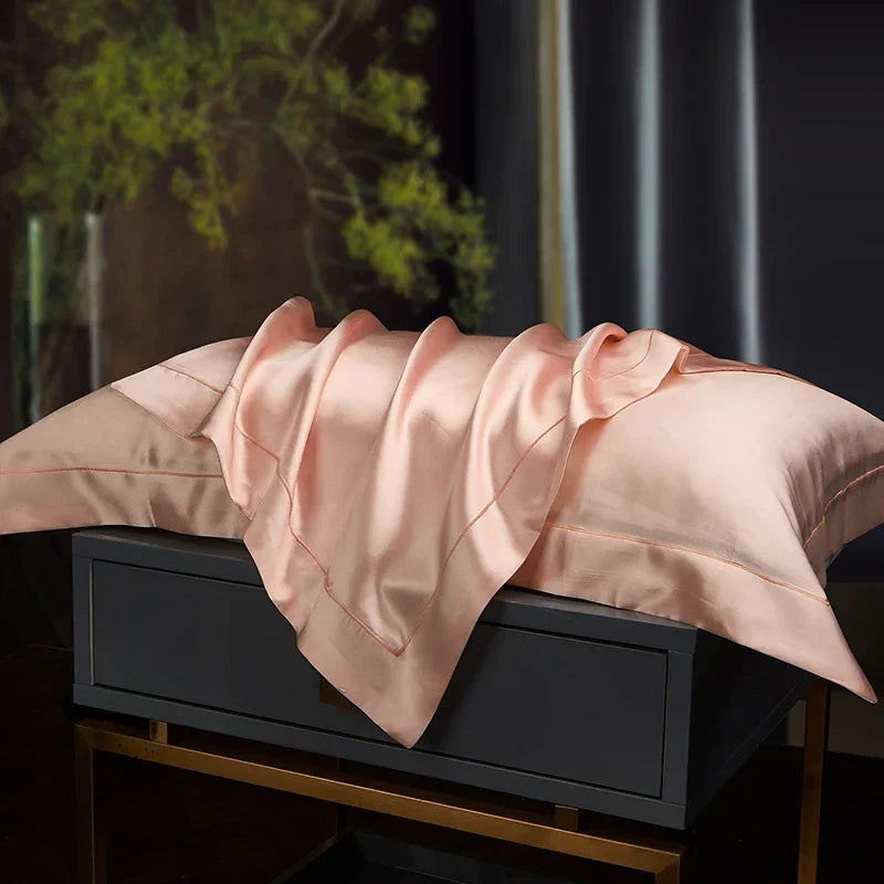 DISANGNI 100% pure silk pillowcase real silk pillowcase natural silk pillowcase mulberry silk pillowcase Free Shipping