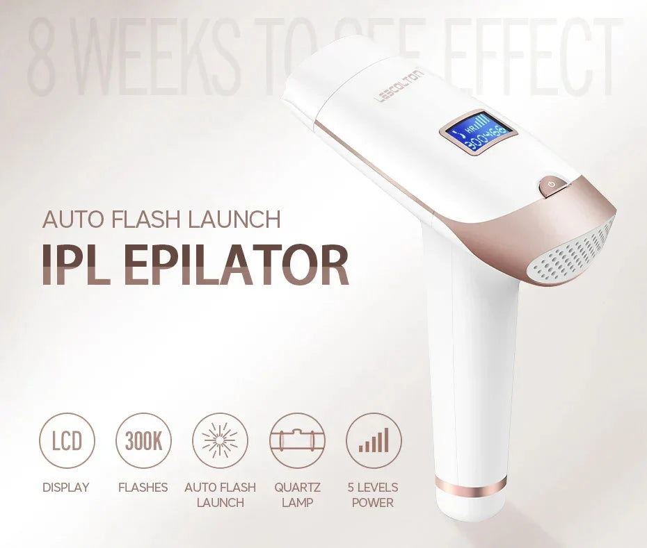 Lescolton T009i IPL Laser Epilator Hair Remover Permanent LCD Display Bikini Face Body Painless Electric Depilador For Women