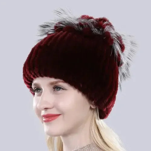 LUX Winter Rabbit Fur Hat
