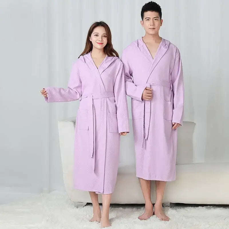 Hotel Lux Cotton Hooded Robe