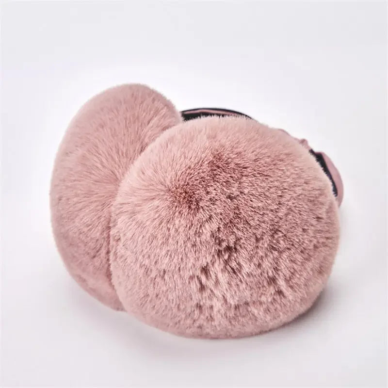 Winter Foldable Thick Plush Earmuffs