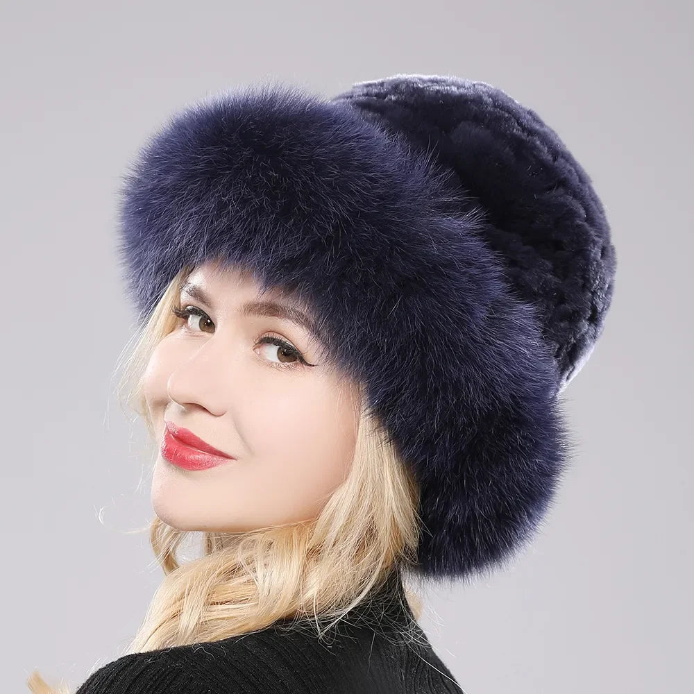 Bella Rabbit Fur Hat