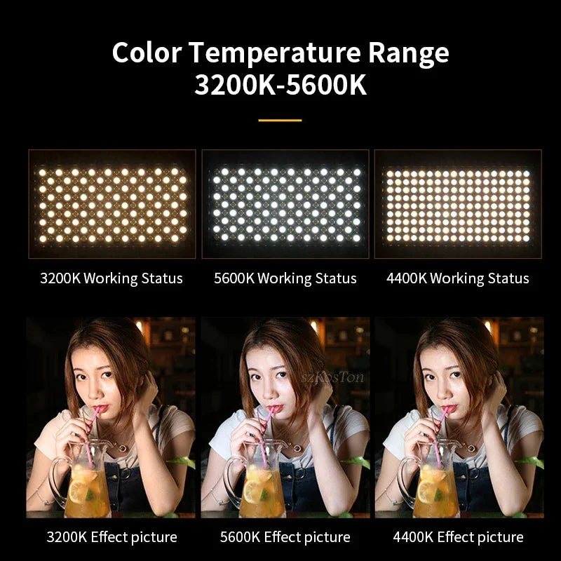 LED Video Light For Live Streaming