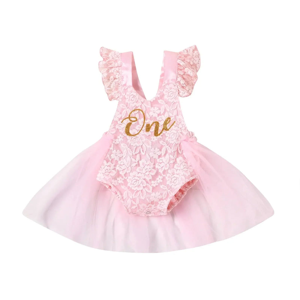 LUX BABY 1st Birthday Dress