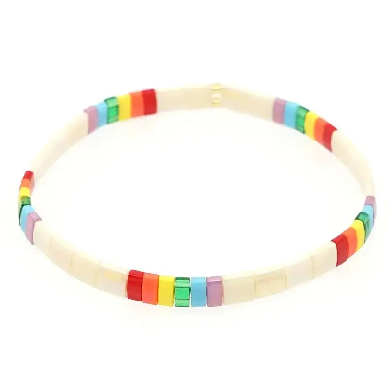 Vintage Beach Handmade Beaded Bracelet