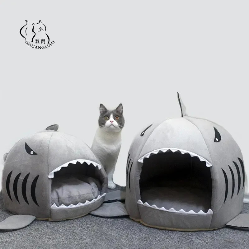 Cozy Pet Shark Bed