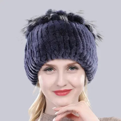 LUX Winter Rabbit Fur Hat