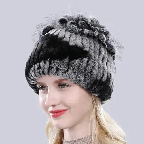LUX Winter Rabbit Fur Hat