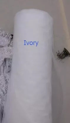 Ivory Wedding Vail
