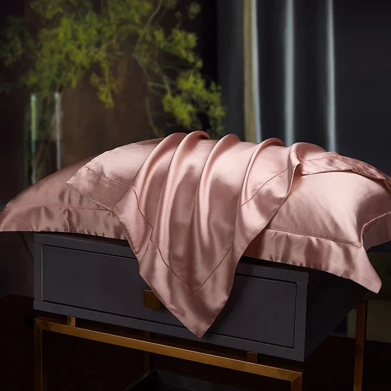DISANGNI 100% pure silk pillowcase real silk pillowcase natural silk pillowcase mulberry silk pillowcase Free Shipping