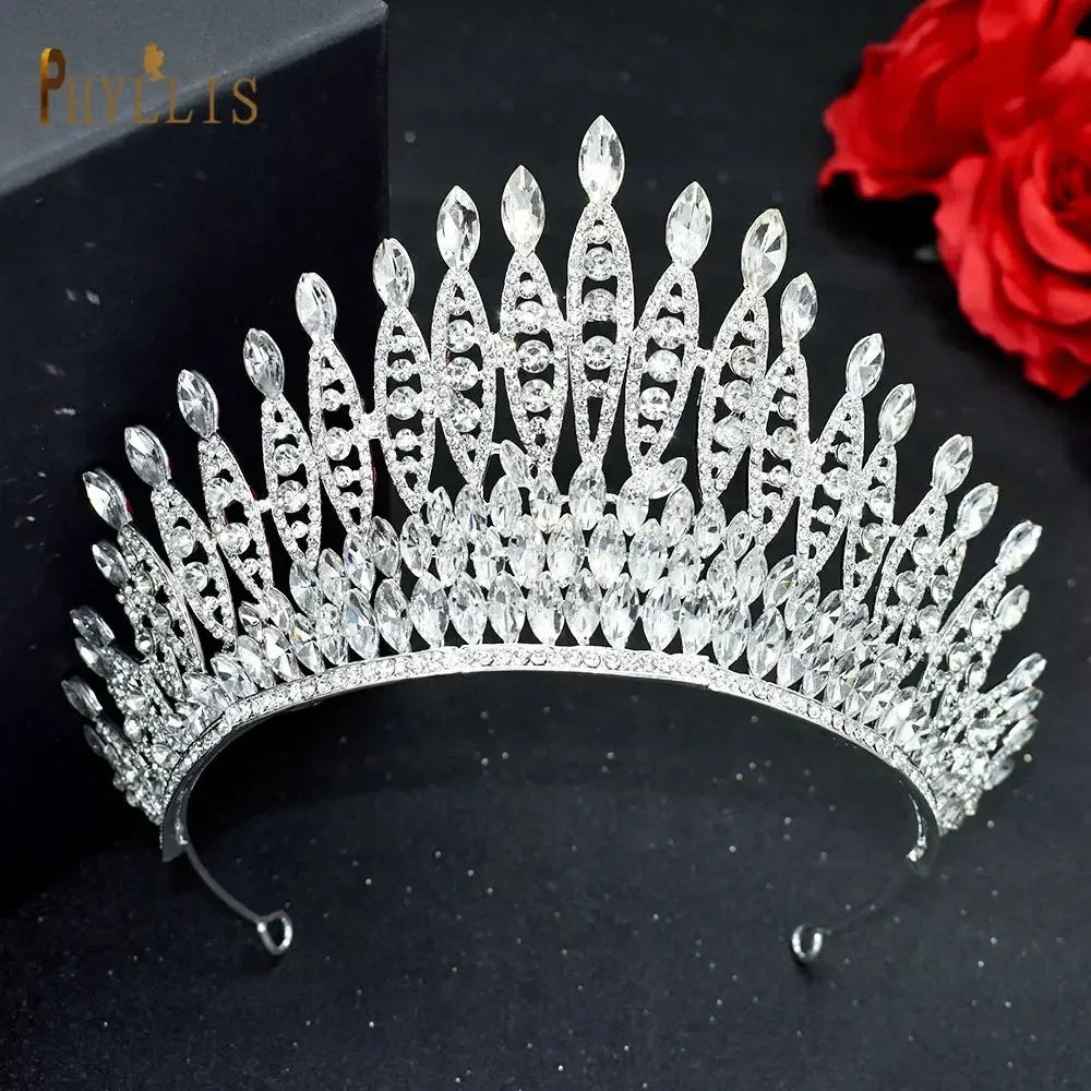 Bridal Headwear Crystal Crown