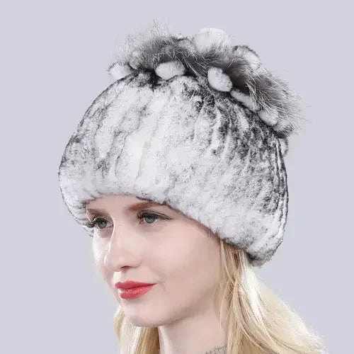 LUX Winter Rabbit Fur Hat