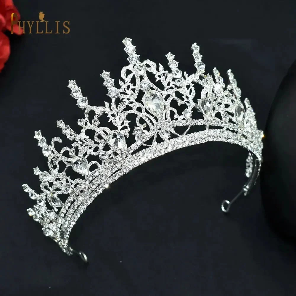 Bridal Headwear Crystal Crown