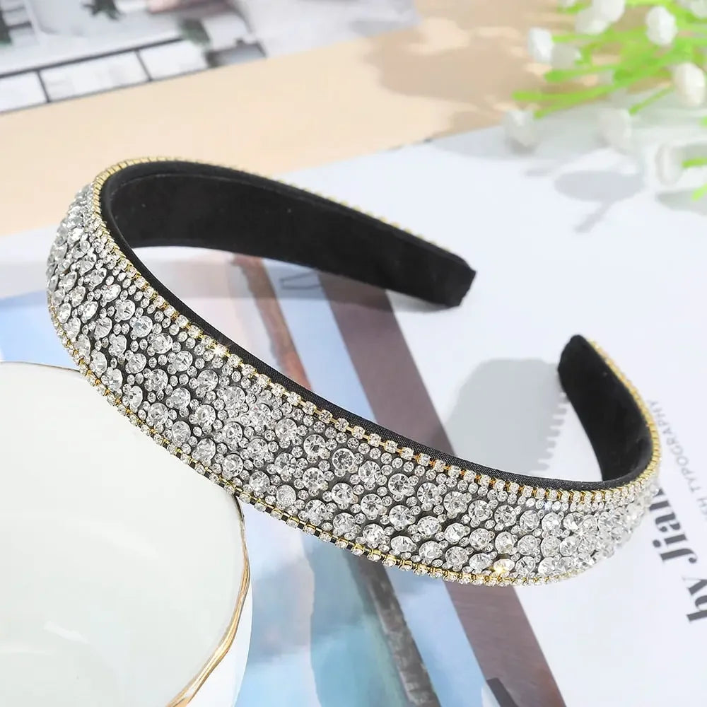 Crystal Headbands With Rhinestones