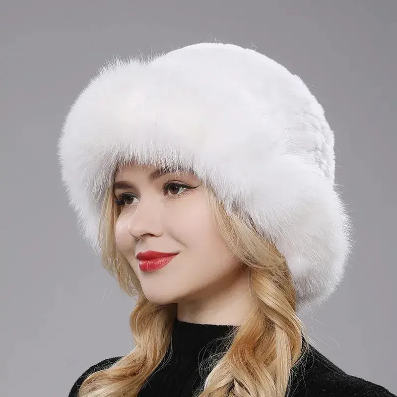 Bella Rabbit Fur Hat