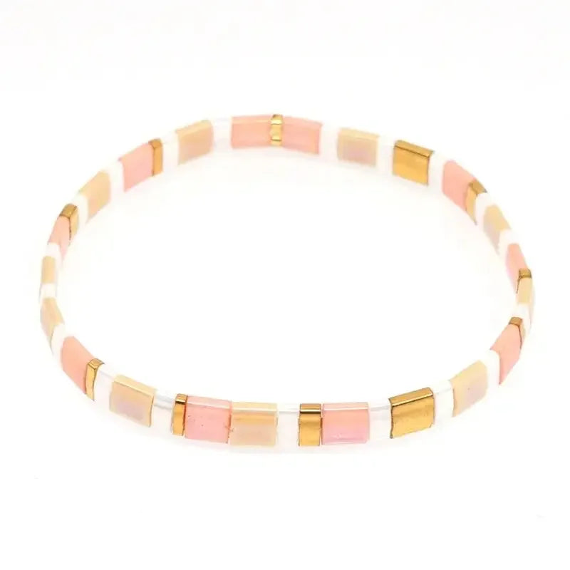 Vintage Beach Handmade Beaded Bracelet