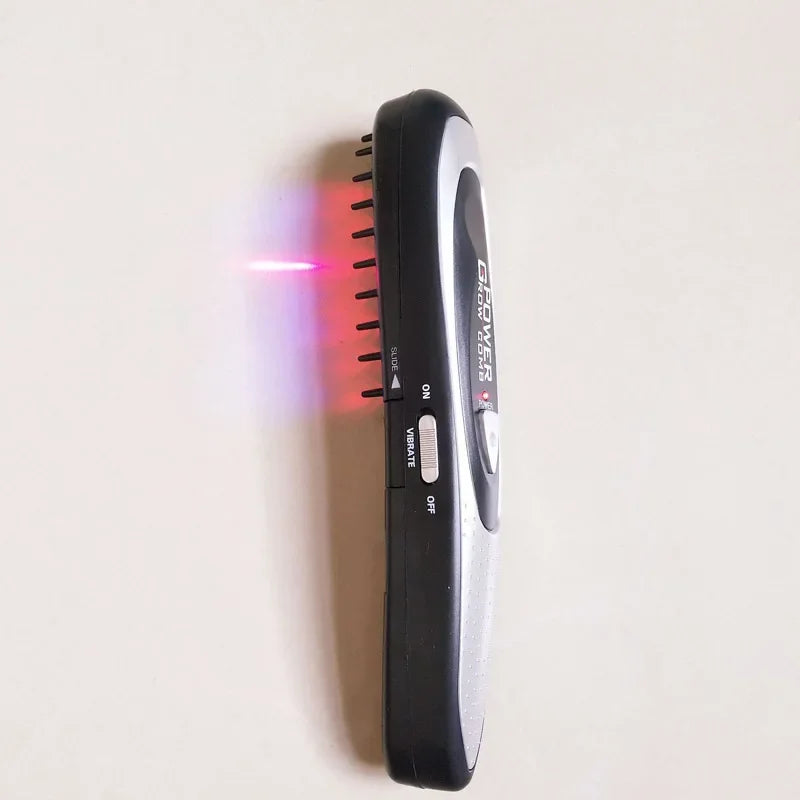 Electric Laser Massage Hair Growth Comb Hair Brush Laser Hair Loss Stop Regrow Therapy Comb Ozone Infrared Massager DropShipping