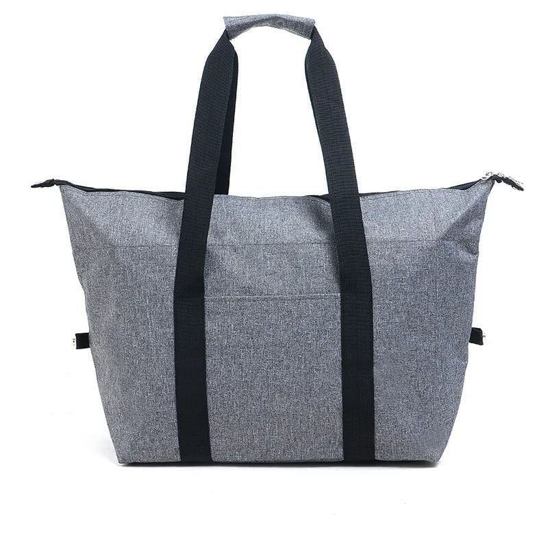 Folding Cooler Bag Large Capacity Ice Pack Outdoor Portable Aluminum Foil Fresh-Keeping Picnic Bag Multifunctional Shopping bag