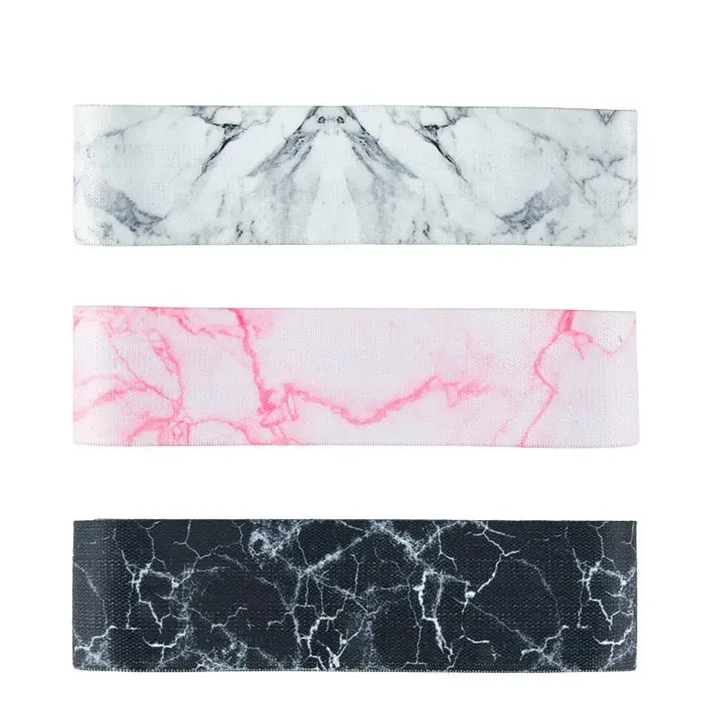 Marble Design Elastic Booty Bands Cardio Training