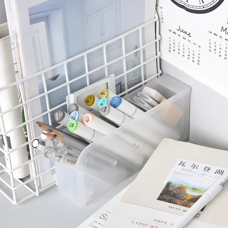 Multifunctional 4 Grid Desktop Organizer