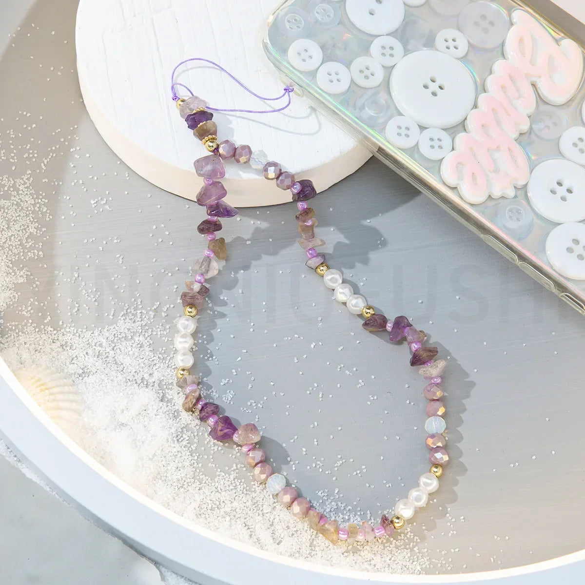 Crystal Phone Charm