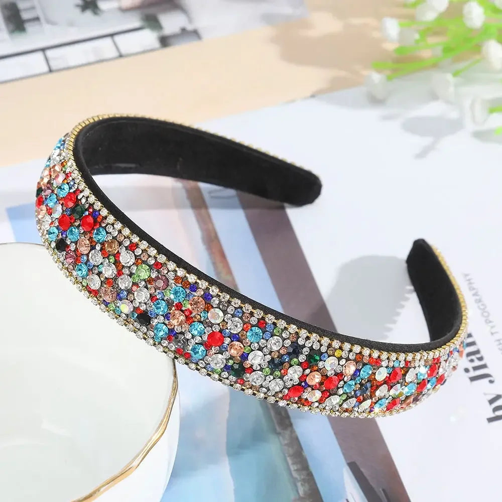 Crystal Headbands With Rhinestones